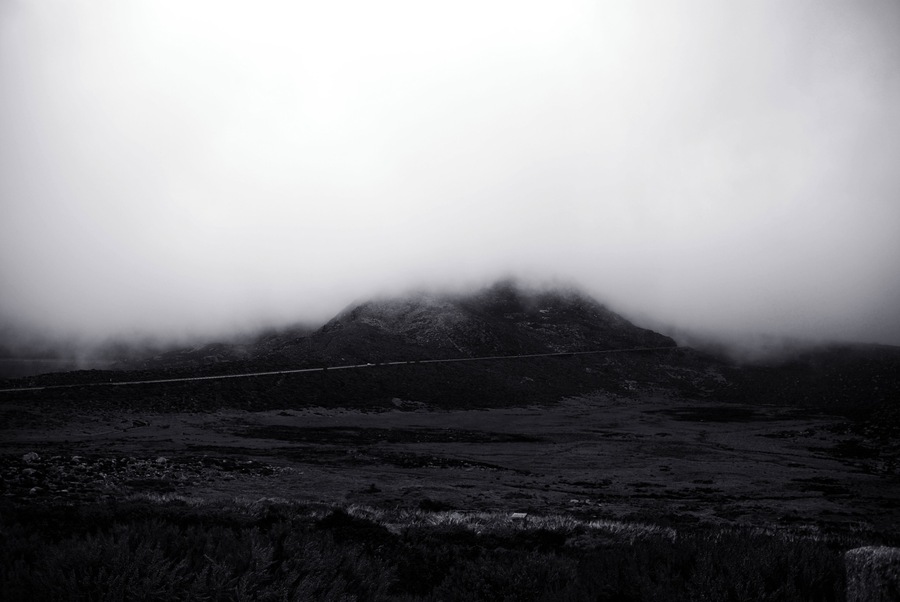 This photo was taken on my birthday holiday! It was May but it was still snowing a lot in the mountains. The fog was very thick and we had trouble driving so i had my gps open to warm my dad of the twists and turns of the road.
Meanwhile i told him to stop because i wanted to capture the thick fog.
I always tend to make it black and white to enhance the thickness! I really love it.
#Trovember