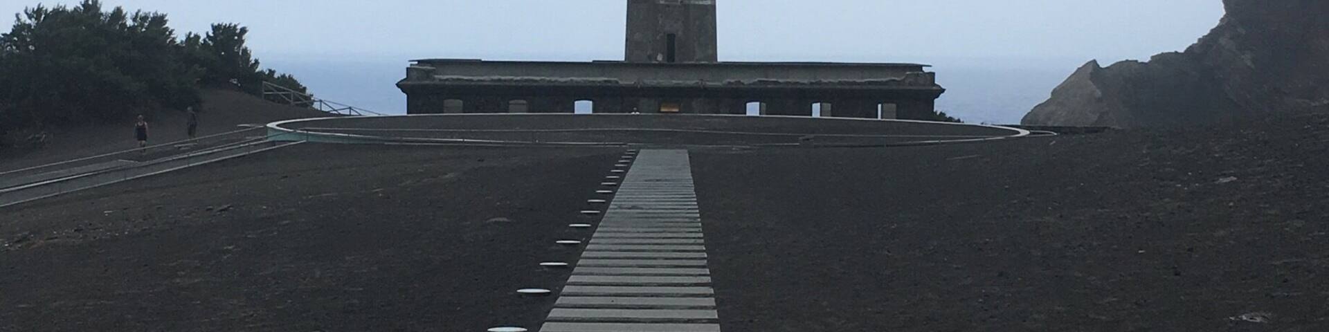 The path to the lighthouse.