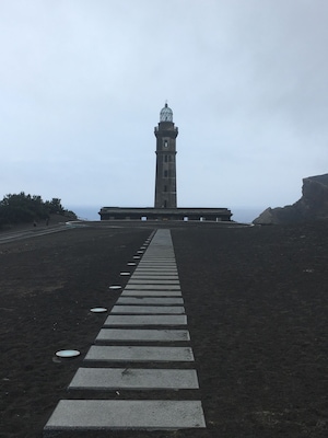 The path to the lighthouse.