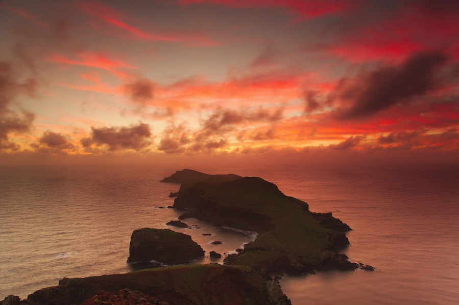 4 am wake up, coffee, drive off. One hour driving. 3 km hike with 10 kg backpack in complete darkness took me about an hour. All of this to get there before first ray of sunshine and take one image.
f/11, 2 sec., ISO 100, Grad ND 8 & 4, 24 mm, two exposures blended