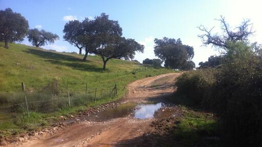 Caminho Barragem das Russianas