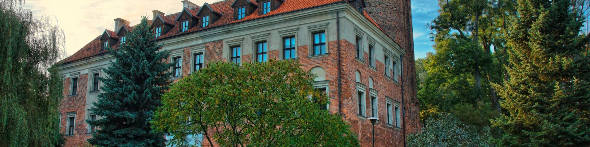 Gothic style castle located in Uniejow, Poland; Shutterstock ID 92302756