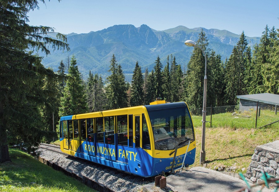 Gubałówka is a mountain in the Gubałowskie Foothills, above the Polish town of Zakopane. The mountain is a popular tourist attraction, offering commanding views of the Tatras and Zakopane.