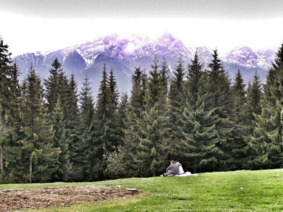 Gubałówka (1,120 m or 3,675 ft) is a mountain above the Polish town of Zakopane and it is a popular tourist attraction, offering commanding views of the Tatra Mountains across the valley below. The large numbers of visitors (around three million per year, especially in the winter months, inspired the venture, opened in 1938, and the line remains popular, having been rebuilt in 2001 with new carriages and stations.

Source:  Wikipedia 

#snow