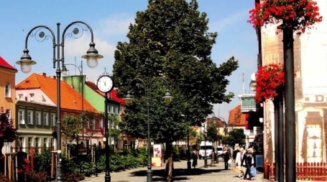 Nowa Sól.Town center