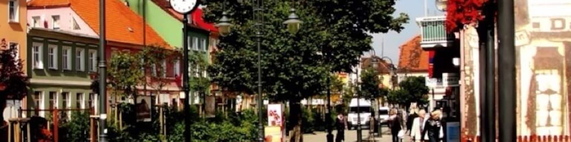 Nowa Sól.Town center