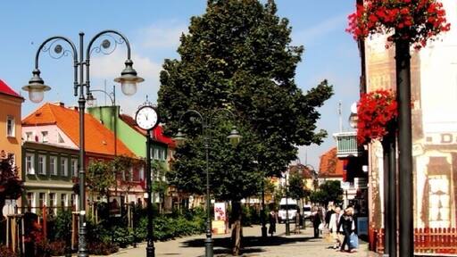 Nowa Sól.Town center