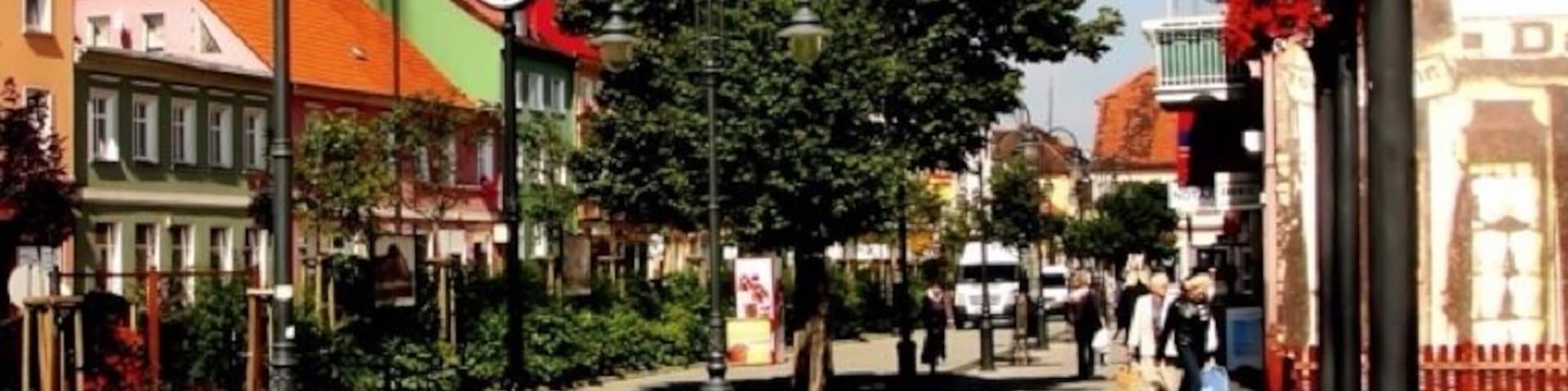 Nowa Sól.Town center