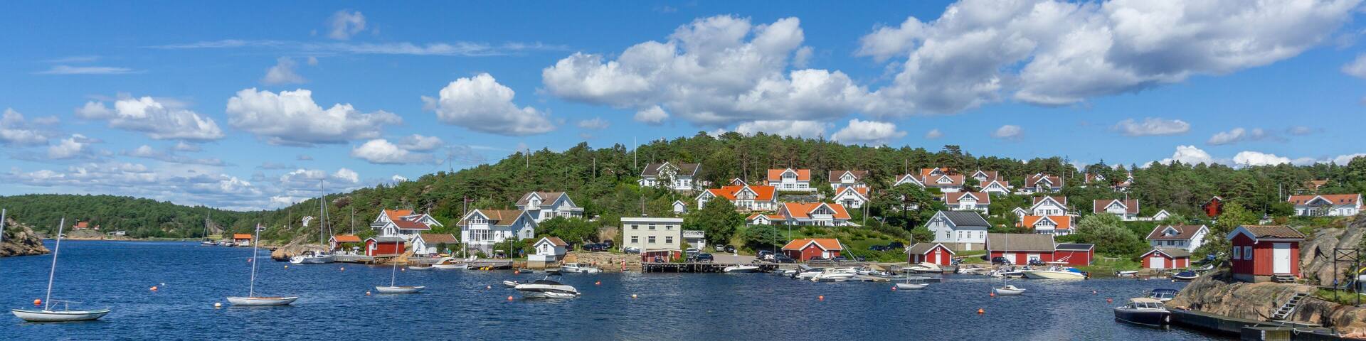 Summer Seaside Houses in Skjærhalden Hvaler Norway