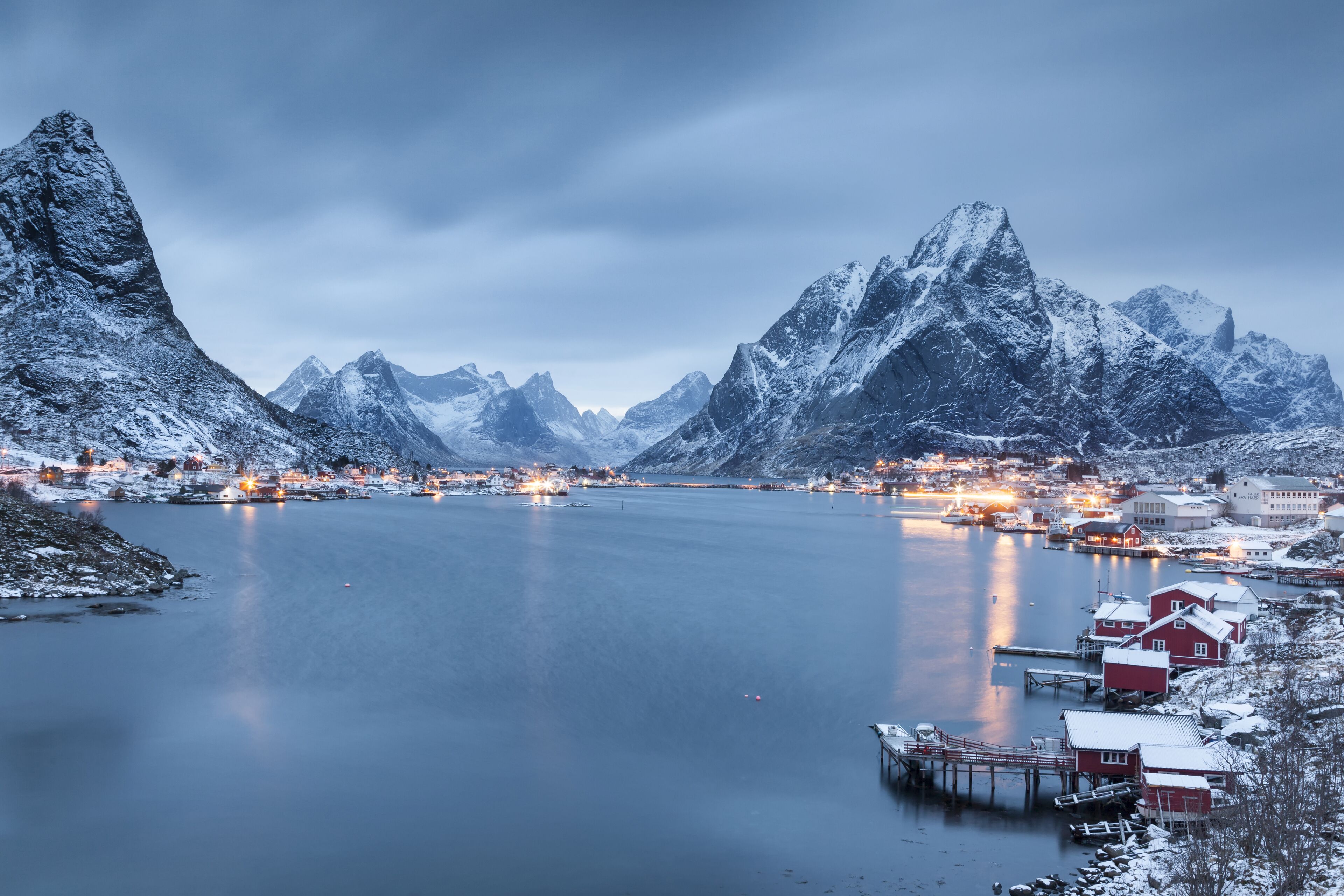 Reine Village on the Lofoten Islands, Norway