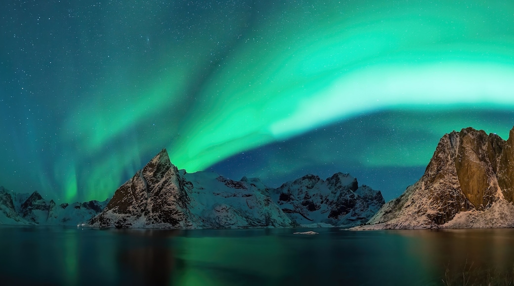Beautiful nature lanscape of Lofoten in Norway