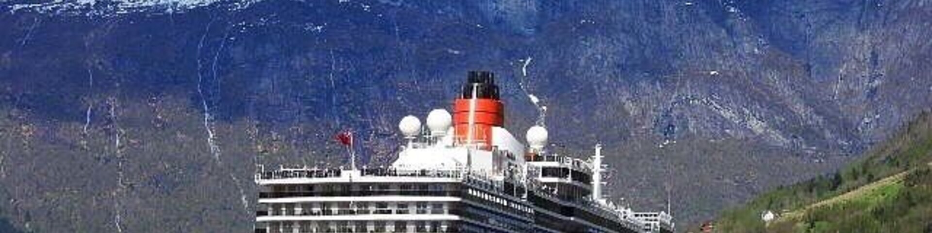 The Queen Victoria in Olden, Norway. May 2018