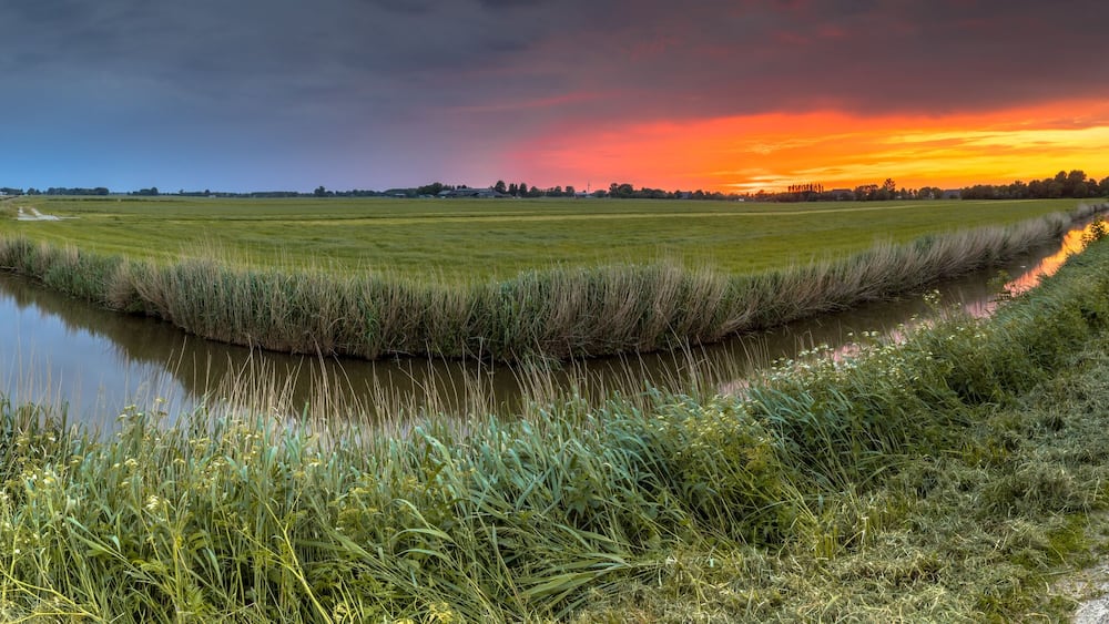 Wide angle landscape
