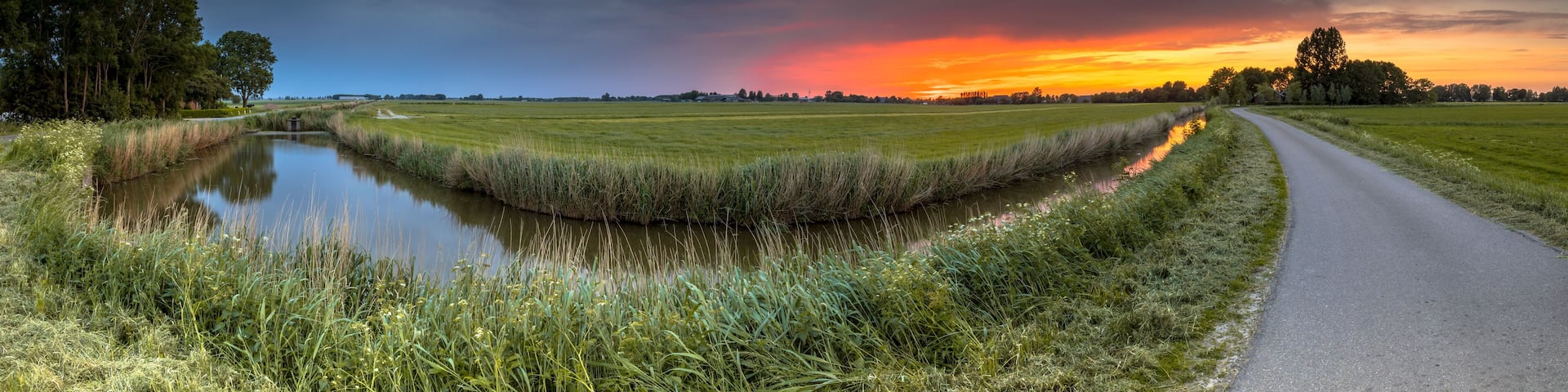 Wide angle landscape