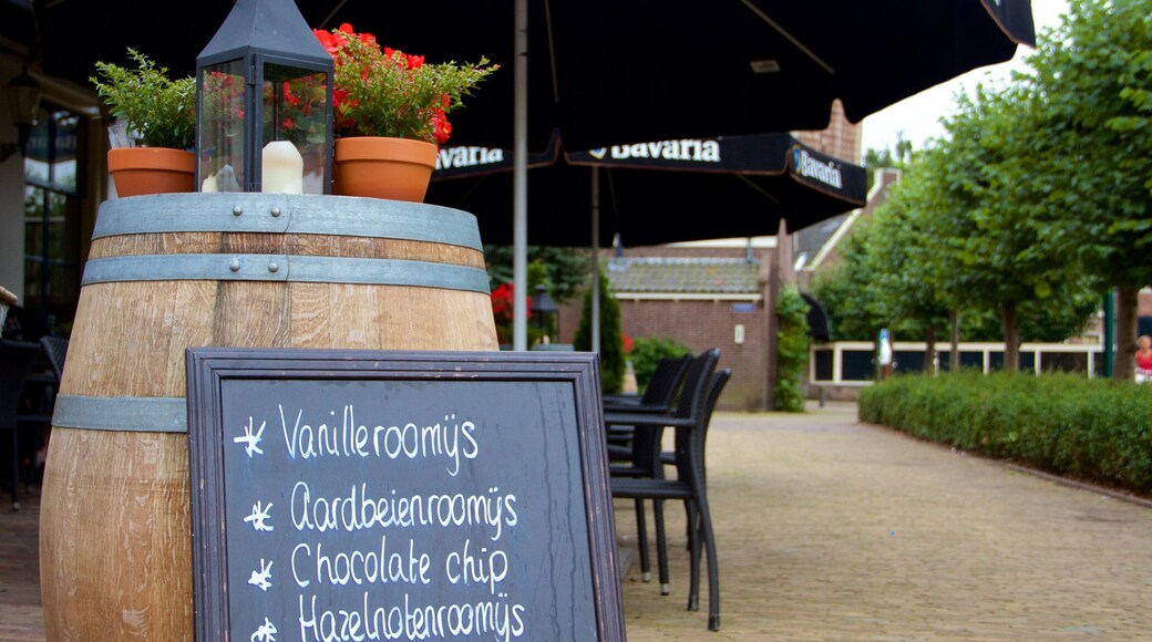 Utrecht featuring café lifestyle and signage