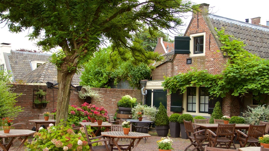 Utrecht showing outdoor eating