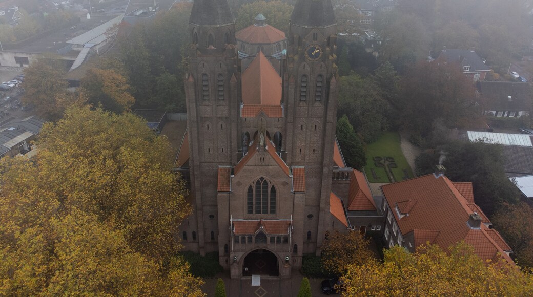 Big Catholic Church in Laren, the Netherlands