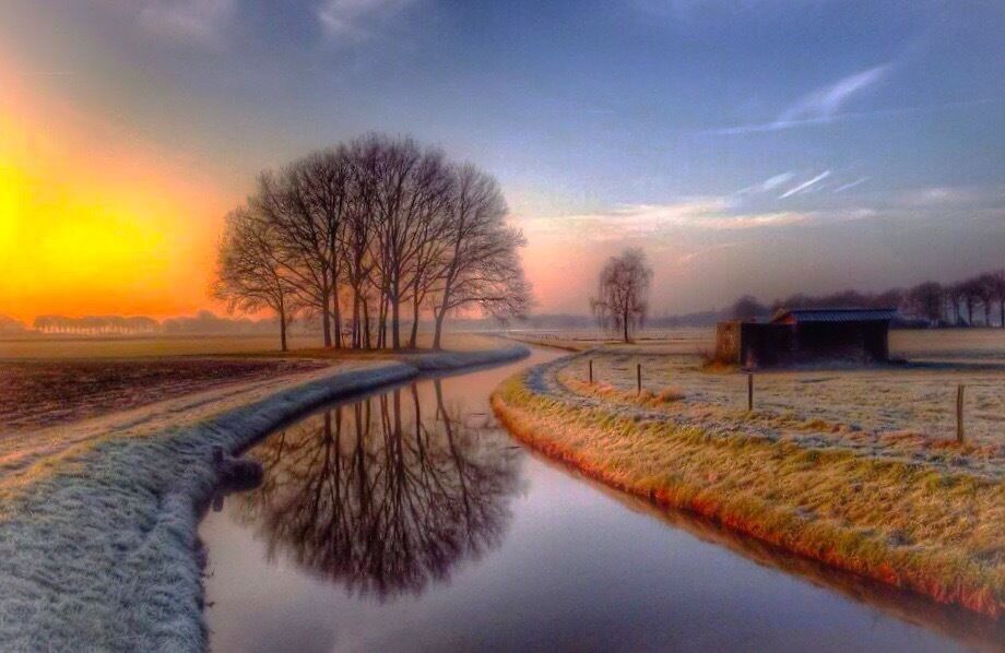 River 'de Beerze' in Hapert,the Netherlands