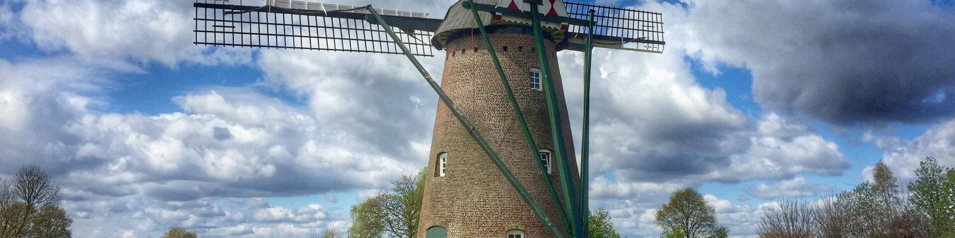 Corn-mill in Hapert,the Netherlands..