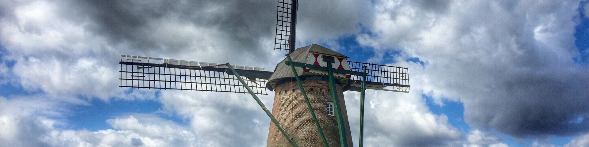 Corn-mill in Hapert,the Netherlands..