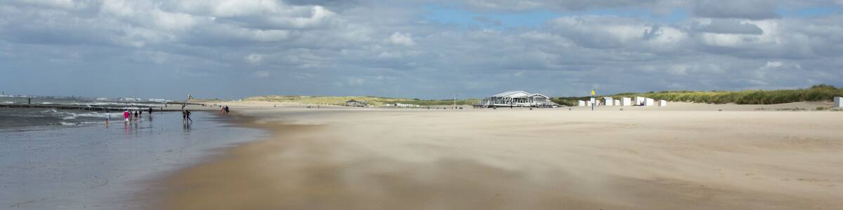 beach in the netherlands Zeeland Breskens