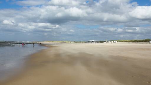 beach in the netherlands Zeeland Breskens