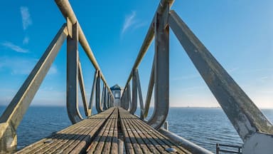 Lichtbaken Oostmahorn, Friesland Province, The Netherlands