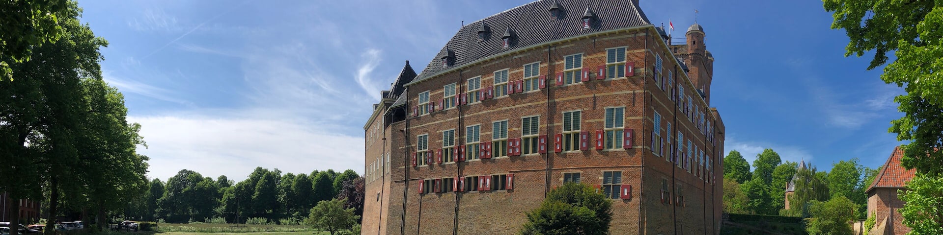 Panorama from Huis Bergh castle in 's-Heerenberg