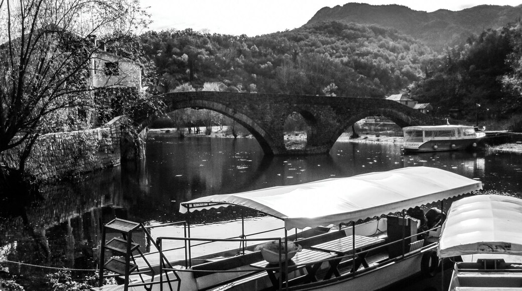 Tranquil village on the tip of Skadar Lake. A bit sad, as a decision to reroute the main road has drawn the flow of visitors away and depressed the local economy. Still, a beautiful place.