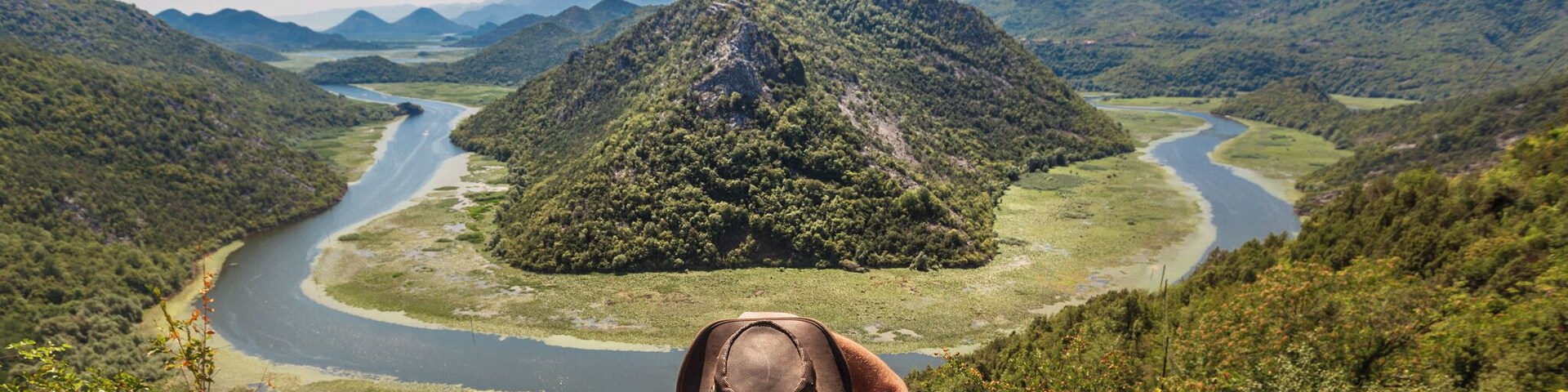Montenegro, a mountainous republic in the Balkans. I loved the loop of the river between the mountains.
#Trovember