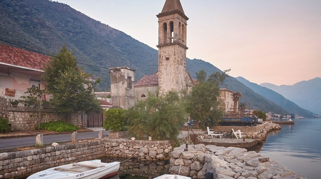 "Sleeping boats in Donji Stoliv"