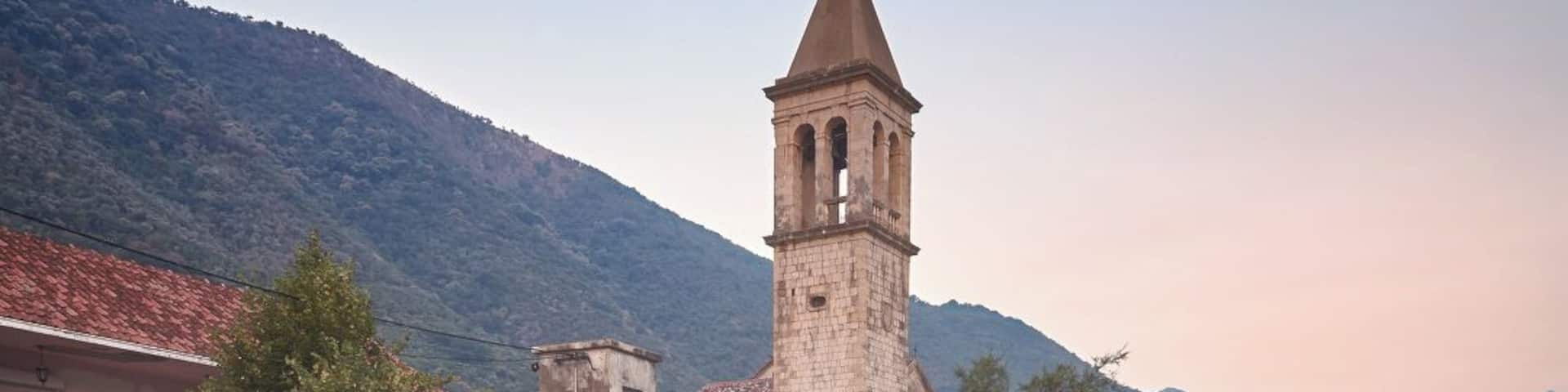 "Sleeping boats in Donji Stoliv"