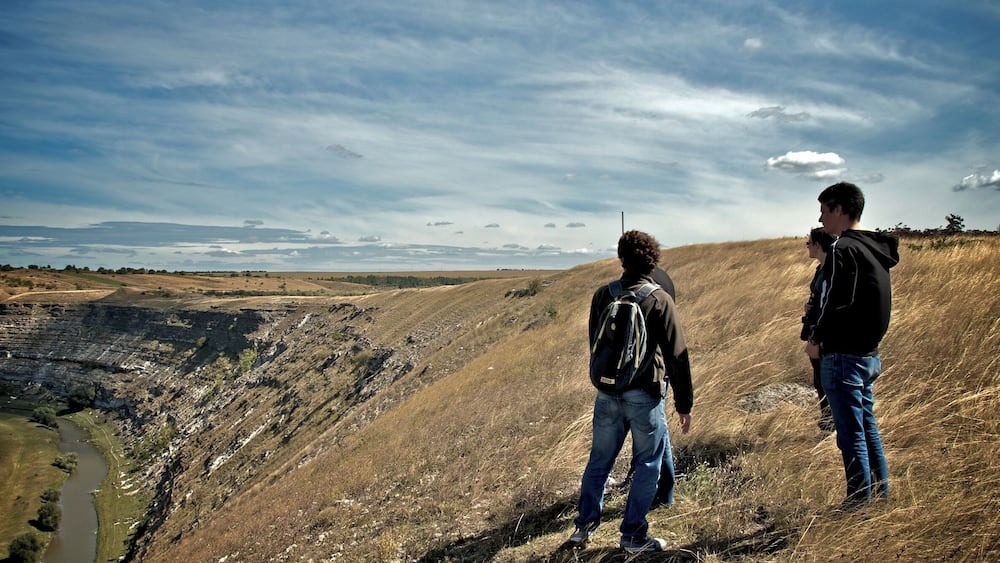 It's known for its small cave monastery but if you head to this location a little over an hour outside of Chisinau, make sure you go for a long walk along the ridge. You can walk for 2 hours up here, enjoying sweeping views of the countryside below before reaching a couple of small villages where the local people will welcome you with smiles.