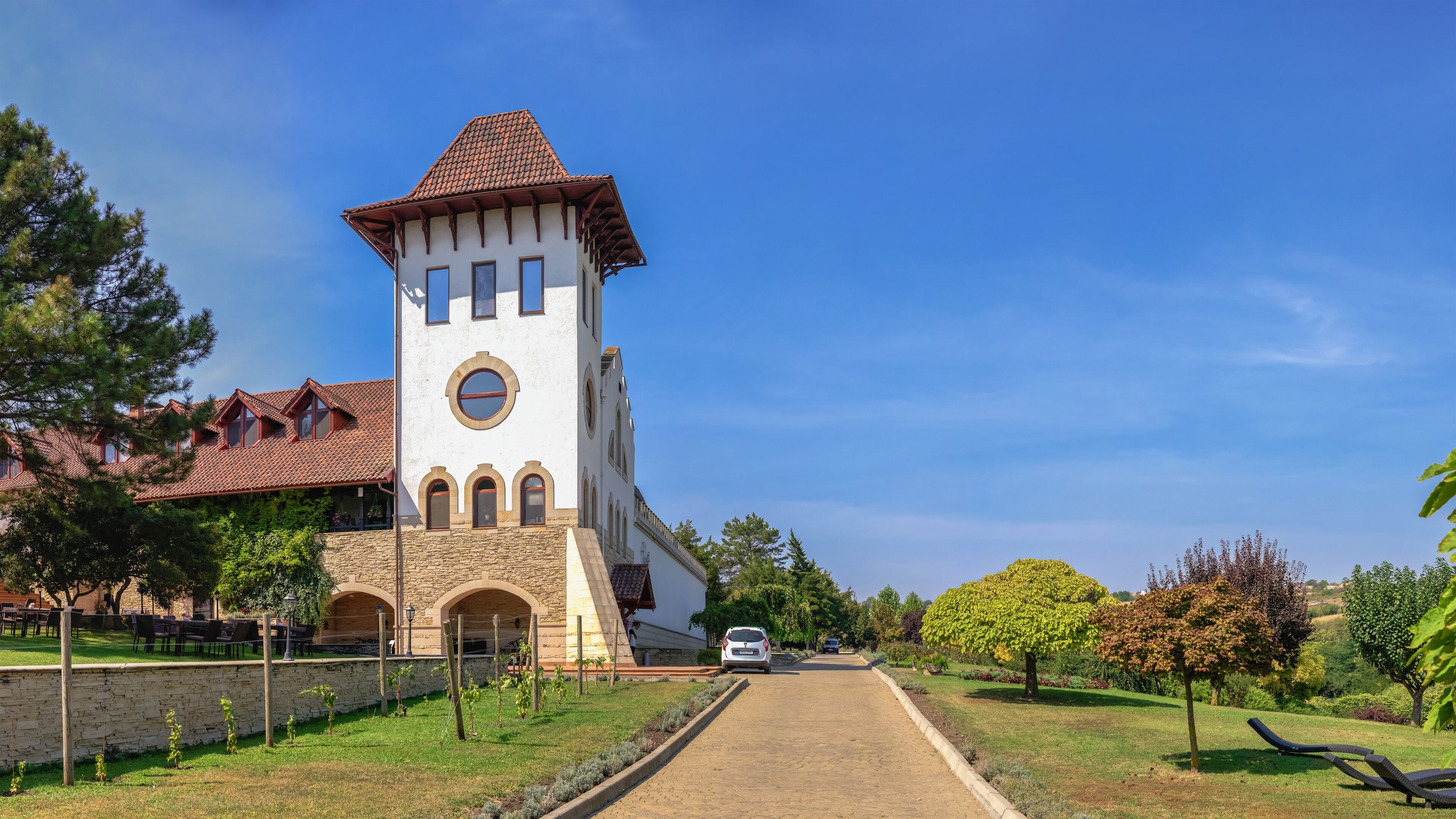Chateau Purcari Winery in Purcari village, Moldova