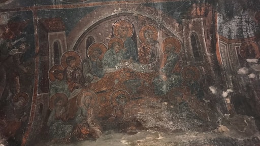 It’s not the photo that’s makes this cool, it’s the location. This little church is the Church Saint Archangel Michael and is built into a cliff. You have a short hike to get to it in the small village of Rodožda, Macedonia. The frescos date back to the 14th century.