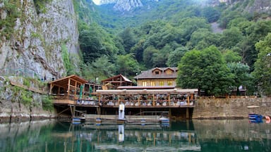 Caption---- Matka Canyon Hotel