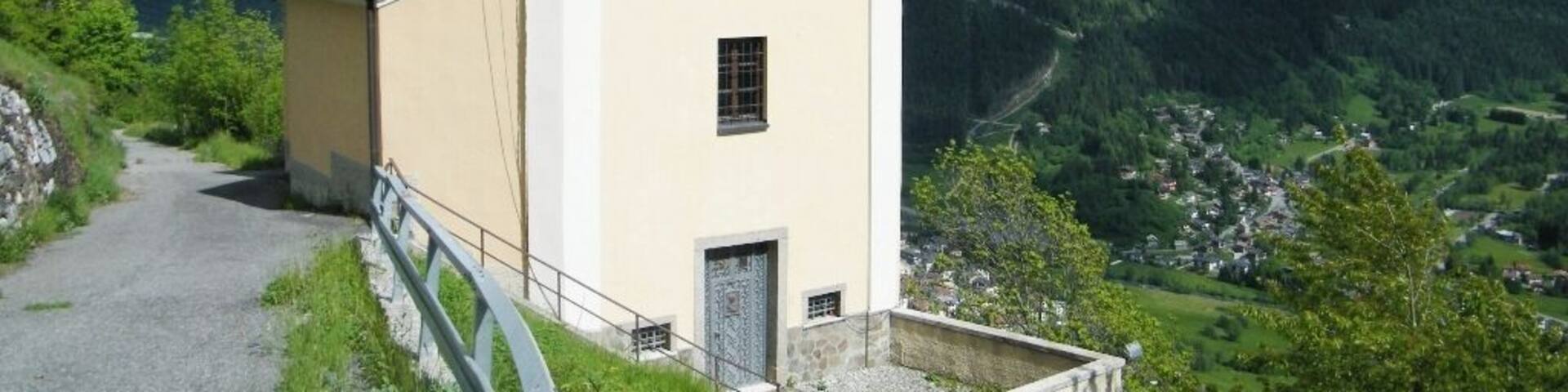 Inside. Church of Redeemer. Canè, Vione, Val Camonica