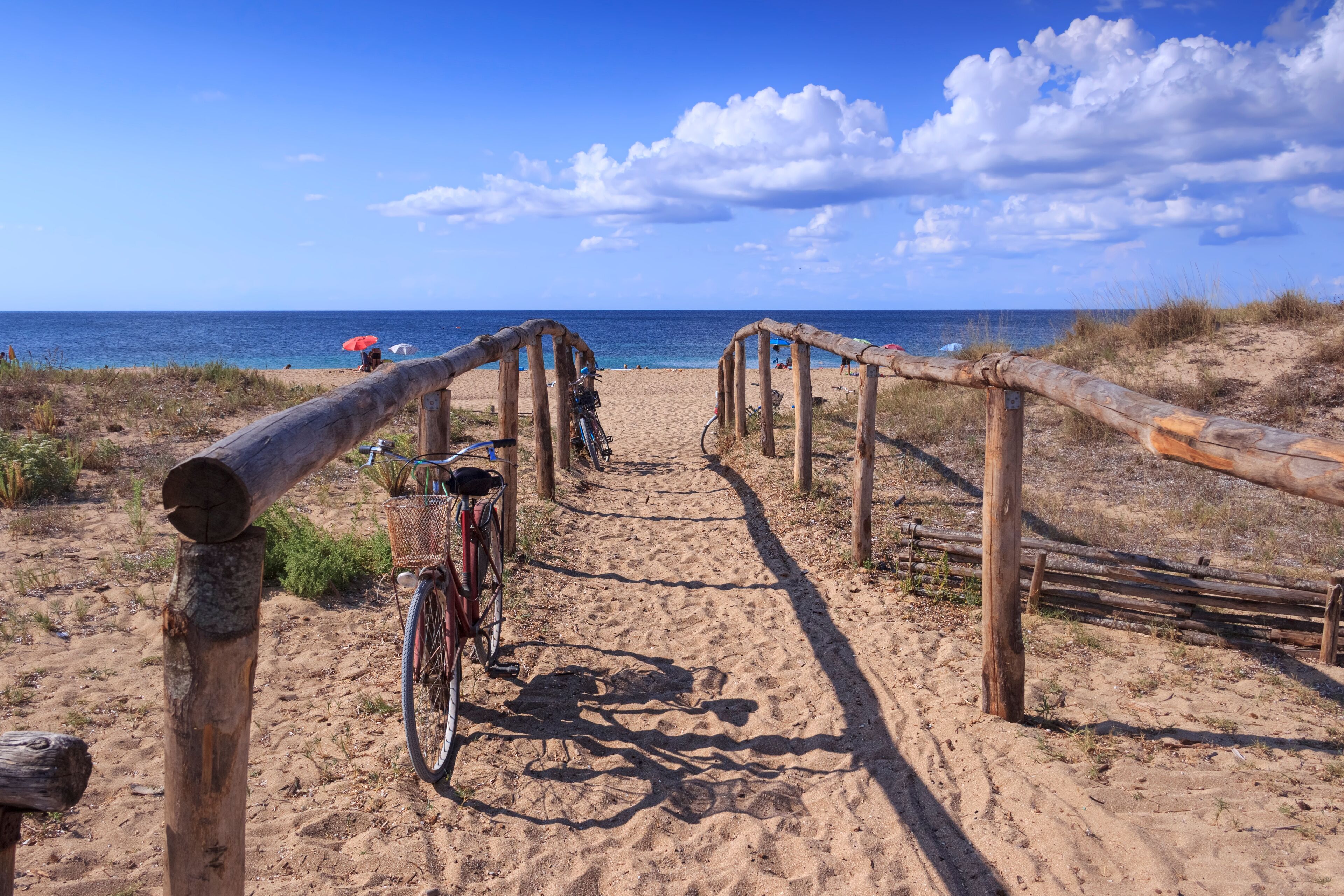 Torre Colimena Beach in Apulia, region of southern Italy,  stretches inside the Nature Park “Palude del Conte e Duna Costiera”, offering a corner of paradise in Salento.