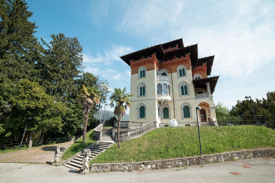 J0F0BK Villa Moretti of Tarcento. Liberty art in Friuli