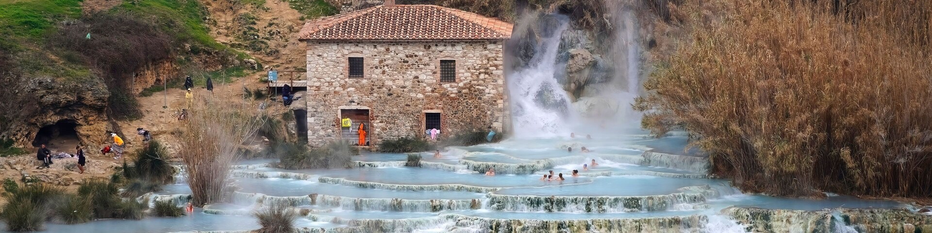 Le Terme del Mulino a Saturnia (Arezzo, Italy)
