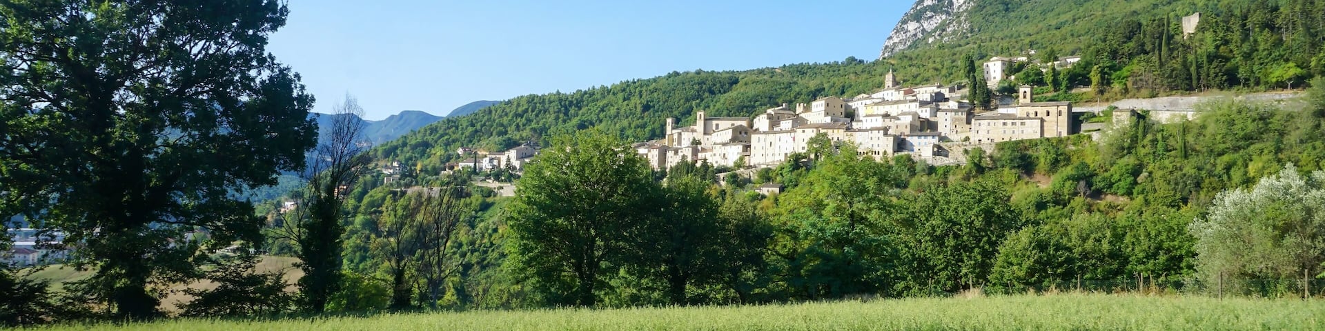 Panorama of Serra San Quirico.