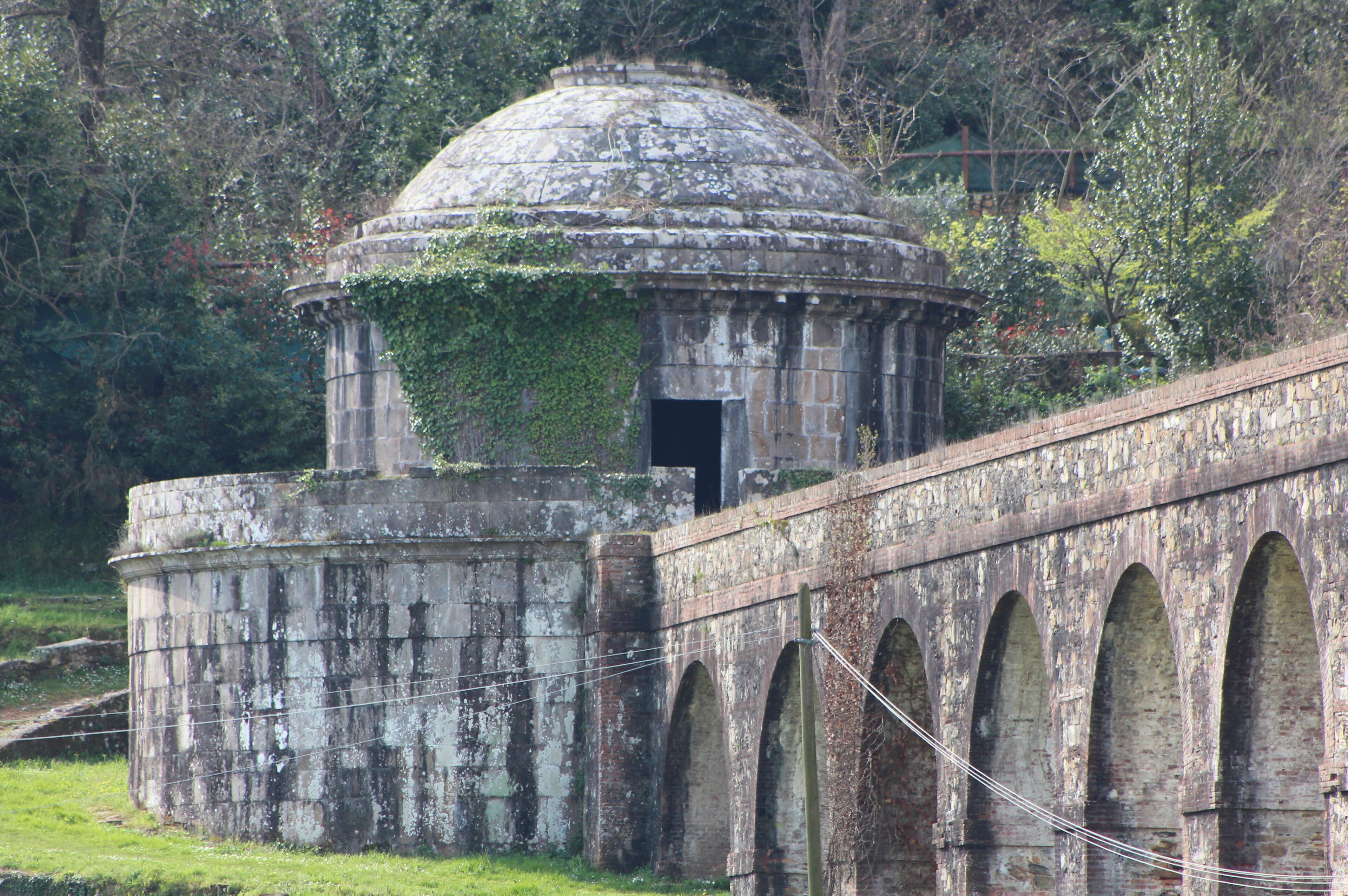 Temple-cistern Tempietto di Guamo, Guamo, hamlet of Capannori, Province of Lucca, Tuscany, Italy