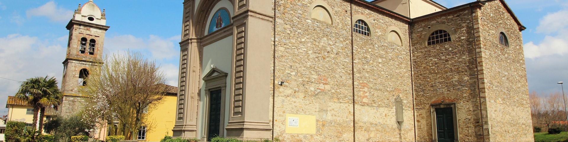Church San Leonardo (Chiesa nuova), San Leonardo in Treponzio, hamlet of Capannori, Province of Lucca, Tuscany, Italy