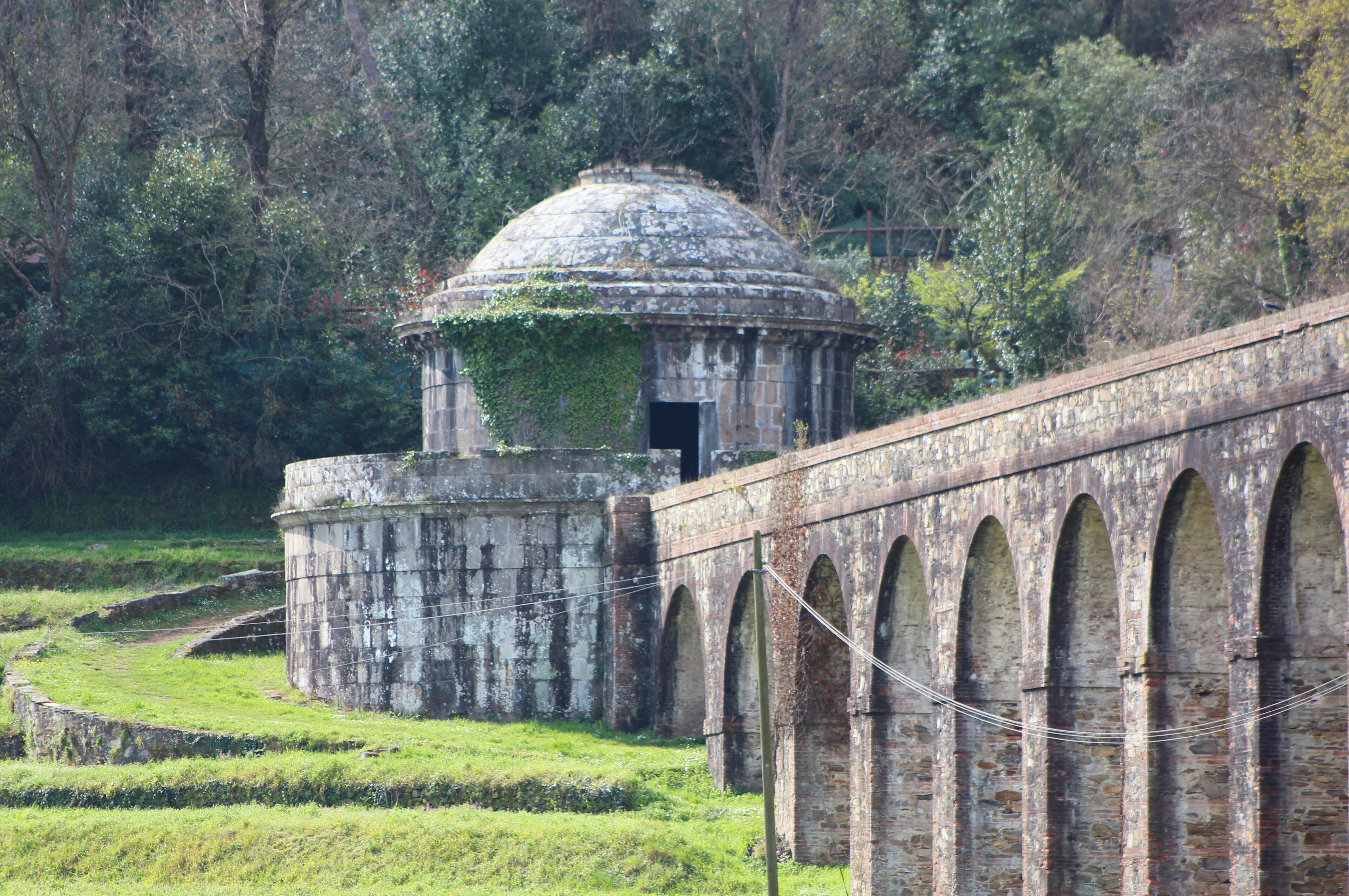 Temple-cistern Tempietto di Guamo, Guamo, hamlet of Capannori, Province of Lucca, Tuscany, Italy