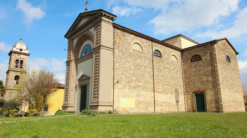 Church San Leonardo (Chiesa nuova), San Leonardo in Treponzio, hamlet of Capannori, Province of Lucca, Tuscany, Italy