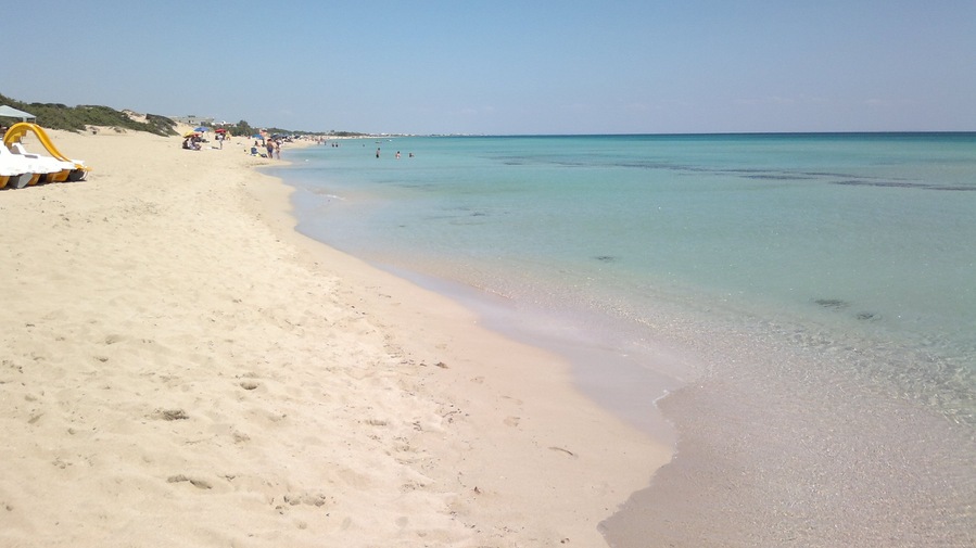 la spiaggia di san pietro