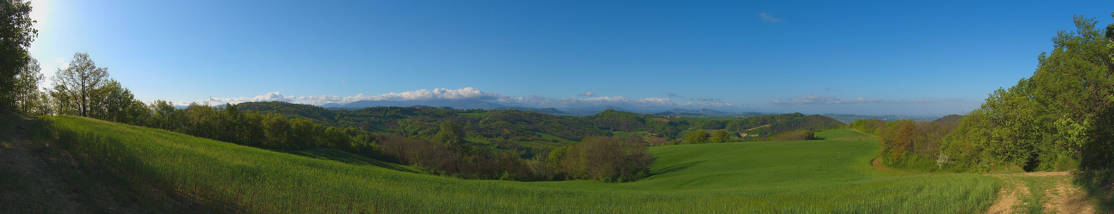 Panorama dal monte Terso