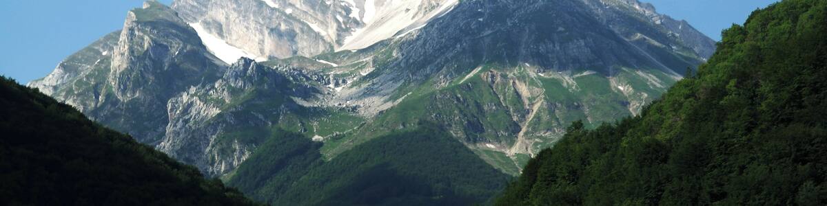 Corno grande, Gran Sasso, Province of Teramo, Abruzzo, Italy