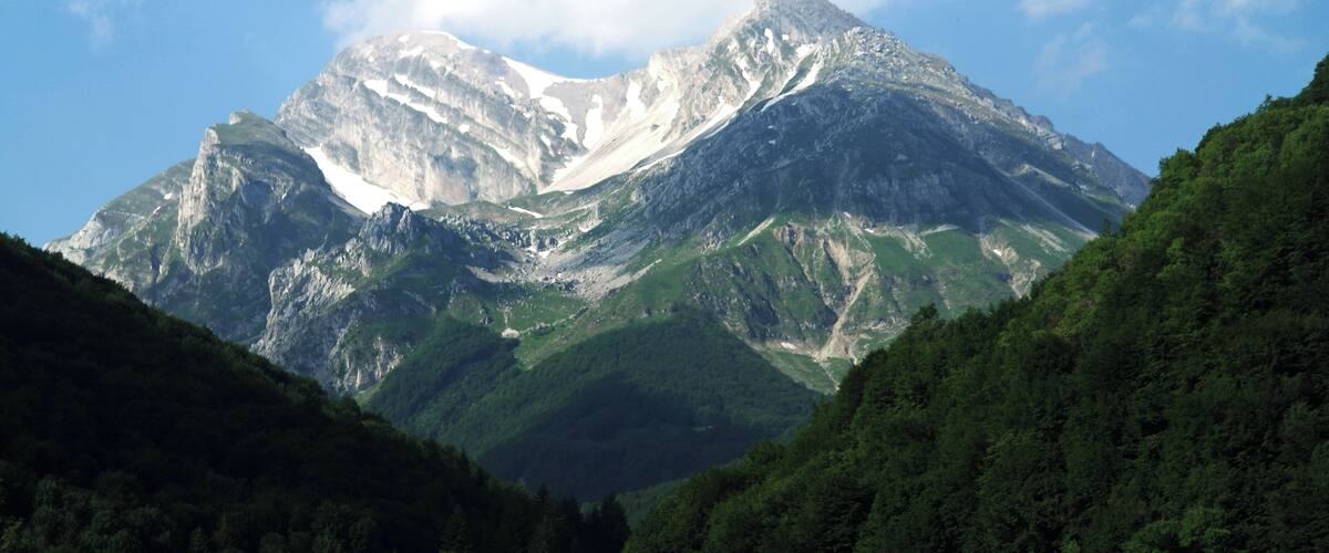 Corno grande, Gran Sasso, Province of Teramo, Abruzzo, Italy