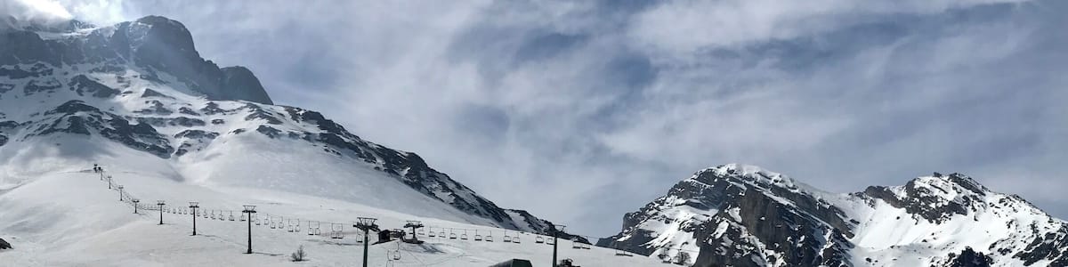 Panoramic view from Prati di Tivo.